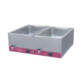 SOFRACA - Déclassé - Bain-marie GN 2/1 avec vidange Gamme CBS  2 x 21 L 230 V