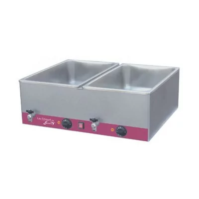 SOFRACA - Déclassé - Bain-marie GN 2/1 avec vidange Gamme CBS  2 x 21 L 230 V