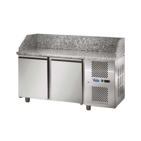 SOFRACOLD - Déclassé - Table à pizza GN 1/1 dessus granit P. 750 mm 2 portes 210 L