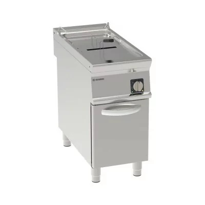 TECNOINOX - Déclassé - Friteuse gaz sur coffre avec cuve en V 13 L gamme 700