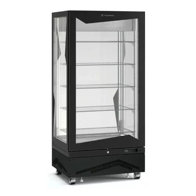 TECFRIGO - Vitrine réfrigérée verticale MARILYN 651 BTQ-S BIS L. 902 mm bi-température ventilée étagères verre