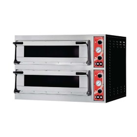 GASTRO M - Four à pizza Rome 2 avec 2 chambres 4 pizzas Ø 35 cm
