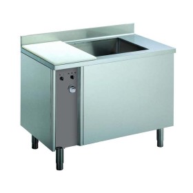 DITO SAMA - Lave légumes 200 L à cuve fixe 8-30 kg cycle de lavage manuel