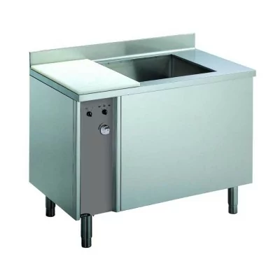 DITO SAMA - Lave légumes 300 L à cuve fixe 10-40 kg cycle de lavage manuel