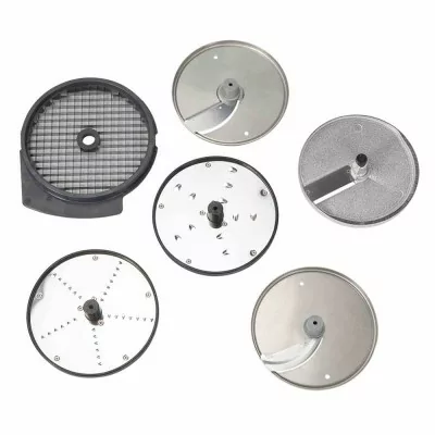 DITO SAMA - Kit 6 diques de coupe - diam. 175 mm - (trancheur 2&5&10 mm, râpeur 3&7 mm, grille 10x10 mm)