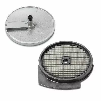 DITO SAMA - Kit macédoine 8 mm (trancheur aluminium 8 mm, grille 8x8 mm) (diam. 175 mm)