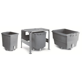 SCOTSMAN - Châssis support inox avec chariot à glace isotherme, capacité 300 kg