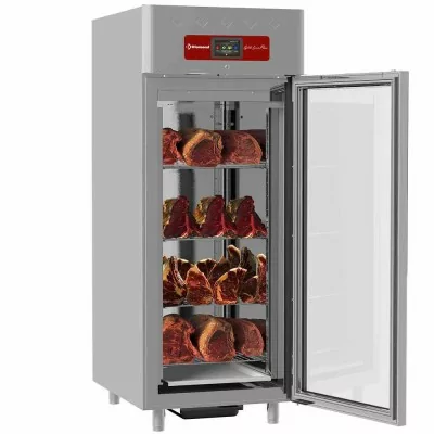 DIAMOND - Déclassé - Armoire de maturation pour viande 850 L ventilée porte vitrée 20 x GN 2/1