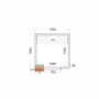 TEFCOLD - Kit rayonnage pour chambre froide CRPF1515