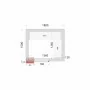 TEFCOLD - Kit rayonnage pour chambre froide CRNF1815