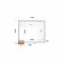 TEFCOLD - Kit rayonnage pour chambre froide CRPF1815