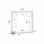TEFCOLD - Kit rayonnage pour chambre froide CRNF2121