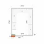 TEFCOLD - Kit rayonnage pour chambre froide CRPF2127