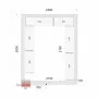 TEFCOLD - Kit rayonnage pour chambre froide CRNF2430
