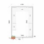 TEFCOLD - Kit rayonnage pour chambre froide CRPF2130