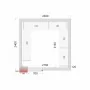 TEFCOLD - Kit rayonnage pour chambre froide CRNF2424