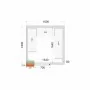 TEFCOLD - Kit rayonnage pour chambre froide CRPF1818