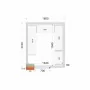 TEFCOLD - Kit rayonnage pour chambre froide CRPF1821