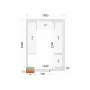 TEFCOLD - Kit rayonnage pour chambre froide CRPF1824