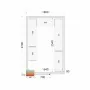 TEFCOLD - Kit rayonnage pour chambre froide CRPF1827