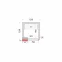 TEFCOLD - Kit rayonnage pour chambre froide CRNF1212 / CRNF1215