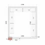 TEFCOLD - Kit rayonnage pour chambre froide CRNF2730