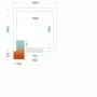 TEFCOLD - Chambre froide négative 1800 x 1800 x 2200 mm isolation 120 mm