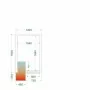 TEFCOLD - Chambre froide positive 1200 x 1800 x 2200 mm isolation 80 mm