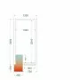 TEFCOLD - Chambre froide positive 1200 x 2400 x 2200 mm isolation 80 mm