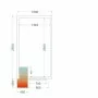 TEFCOLD - Chambre froide positive 1500 x 2700 x 2200 mm isolation 80 mm