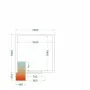 TEFCOLD - Chambre froide positive 1800 x 1800 x 2200 mm isolation 80 mm
