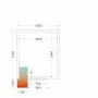 TEFCOLD - Chambre froide positive 1800 x 2100 x 2200 mm isolation 80 mm