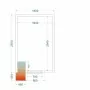 TEFCOLD - Chambre froide positive 1800 x 2700 x 2200 mm isolation 80 mm