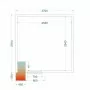 TEFCOLD - Chambre froide positive 2700 x 2700 x 2200 mm isolation 80 mm