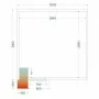 TEFCOLD - Chambre froide positive 3000 x 3000 x 2200 mm iso 80 mm