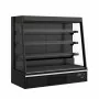 TEFCOLD - Vitrine réfrigérée pour supermarché noire basse sans porte 360 L