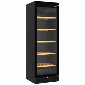 DIAMOND - Vitrine cave à vins ventilée 382 L - 5 niveaux - sans cadre - NOIRE