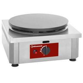DIAMOND - Crêpière haut rendement gaz Ø 400 mm émaillée