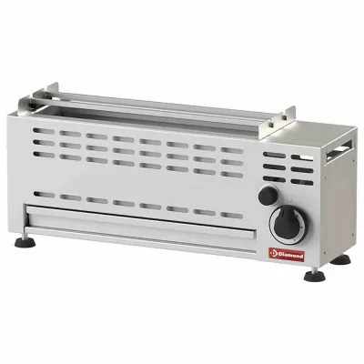 DIAMOND - Grill brochettes gaz - 1 bruleur - 1 x 7 kW