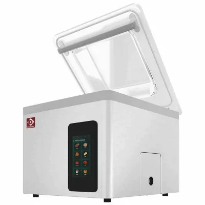 DIAMOND - Machine sous-vide cuve inox 370x420x180 mm 21 m3/h écran TOUCH