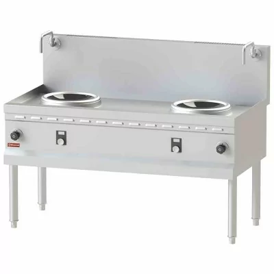 DIAMOND - Fourneau wok induction 2 zones - Ø 300 mm