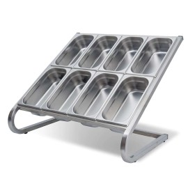 PUJADAS - Distributeur de comptoir 8 bacs GN 1/3