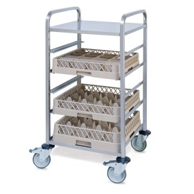PUJADAS - Chariot à paniers à vaisselle 5 niveaux