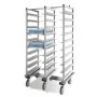 PUJADAS - Chariot de transport plateaux isothermes 20 niveaux