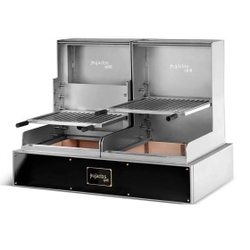 PUJADAS - Grill ouvert lite de table noir sans brûleur grille O