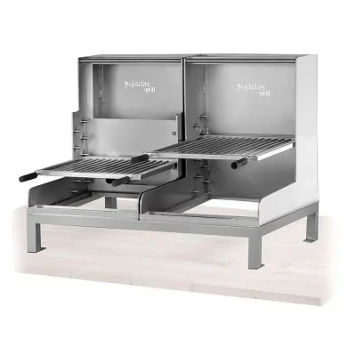 PUJADAS - Grill ouvert lite sans base réfractaire inox 1 brûleur grille O