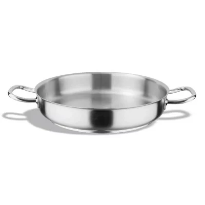 PUJADAS - Plat à paella Inox Pro 60 cm compatible induction finition satinée