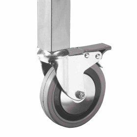 DISTFORM - 4 roulettes dont 2 avec frein pour tables H. 600 mm