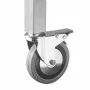 DISTFORM - 4 roulettes dont 2 avec frein pour tables H. 600 mm