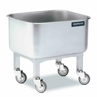 DISTFORM - Chariot pour le lavage des légumes 600x500x600